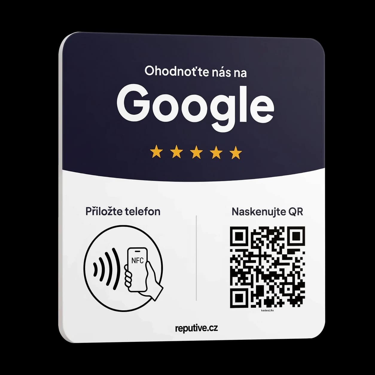 NFC destička na Google recenze
